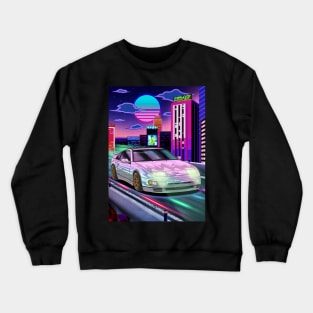 Nissan 300ZX (Z32) Fairlady Z  Vaporwave Crewneck Sweatshirt